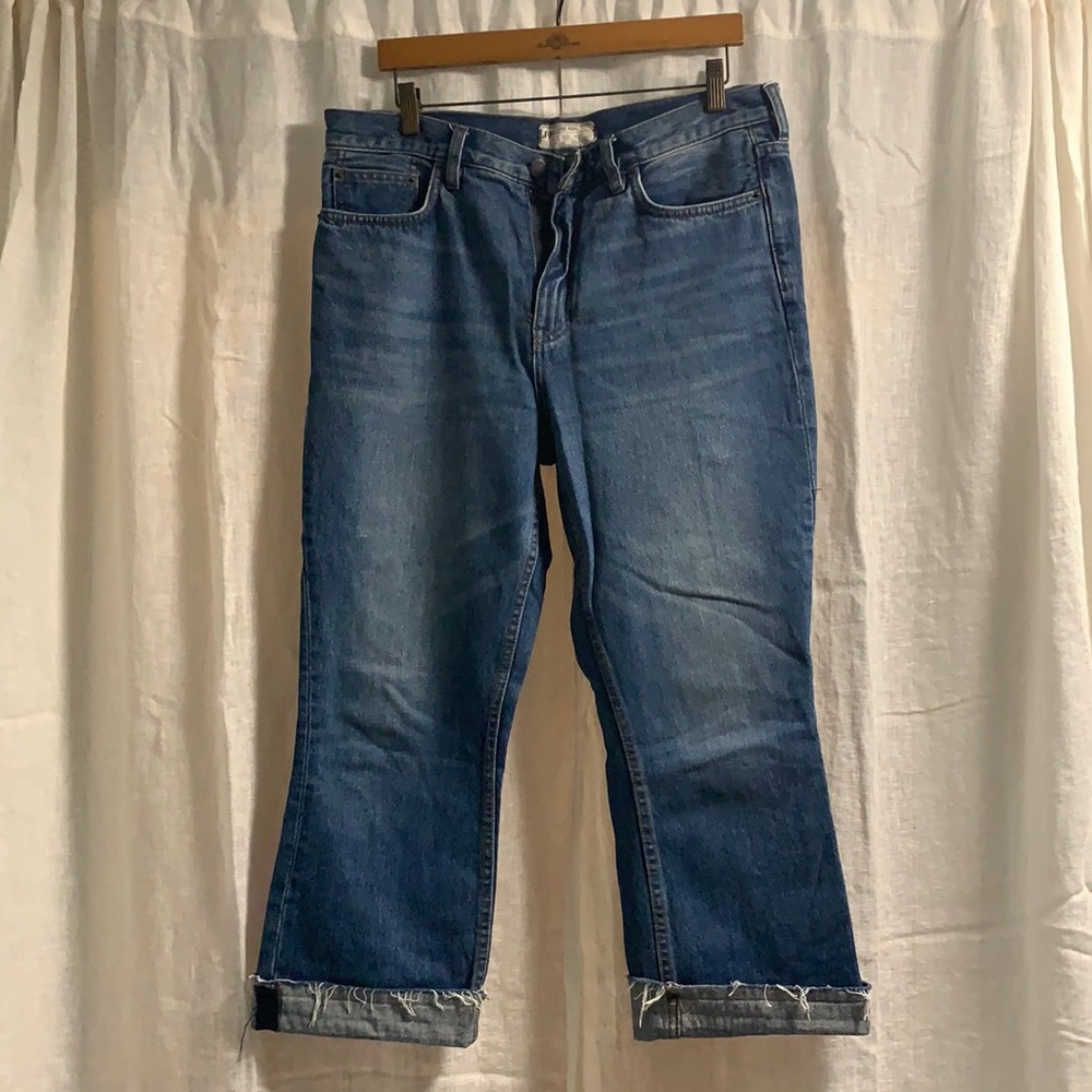 Free People “Boyfriend” Jeans. Like new!